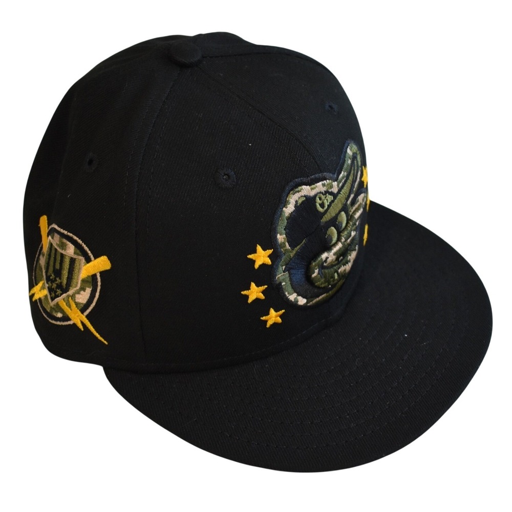 Men's New Era Black Size 6-7/8 Baltimore Orioles 2024 Armed Forces Day 59Fifty
